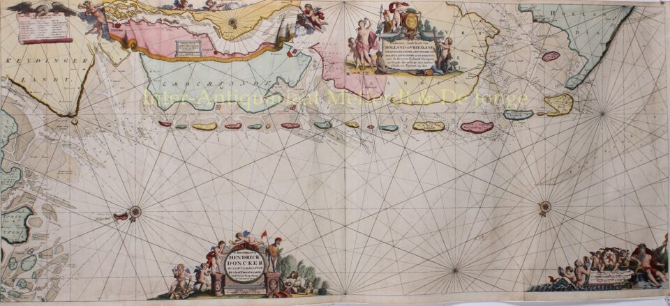 North Sea, Wadden - Hendrick Doncker, ca. 1689
