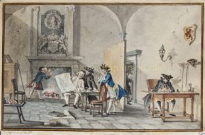 Military consultation during the crisis of 1787