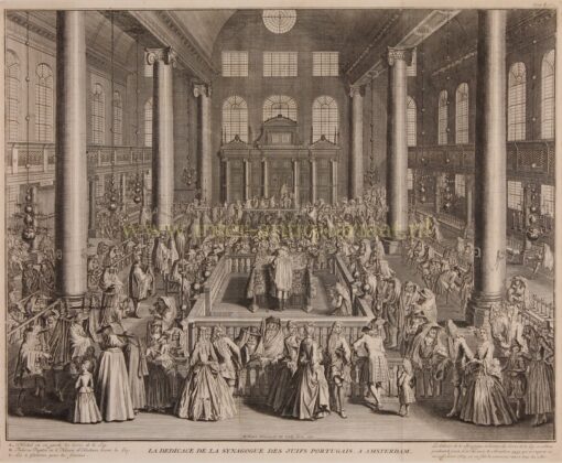 Inauguration of the Portugese Synagogue in Amsterdam 1721