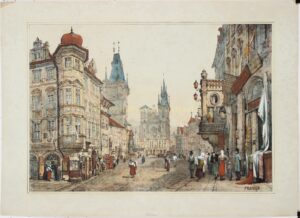 Prague - Samuel Prout, 1833 - Image 3