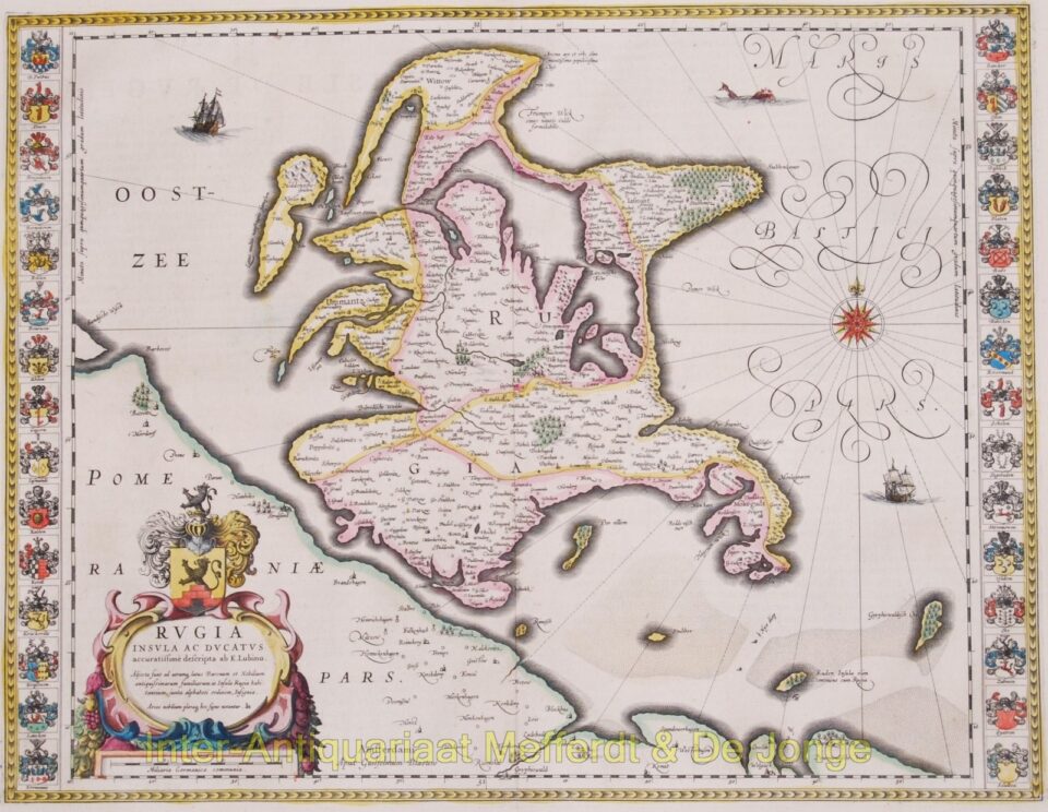 Rügen - Willem Blaeu, 1640
