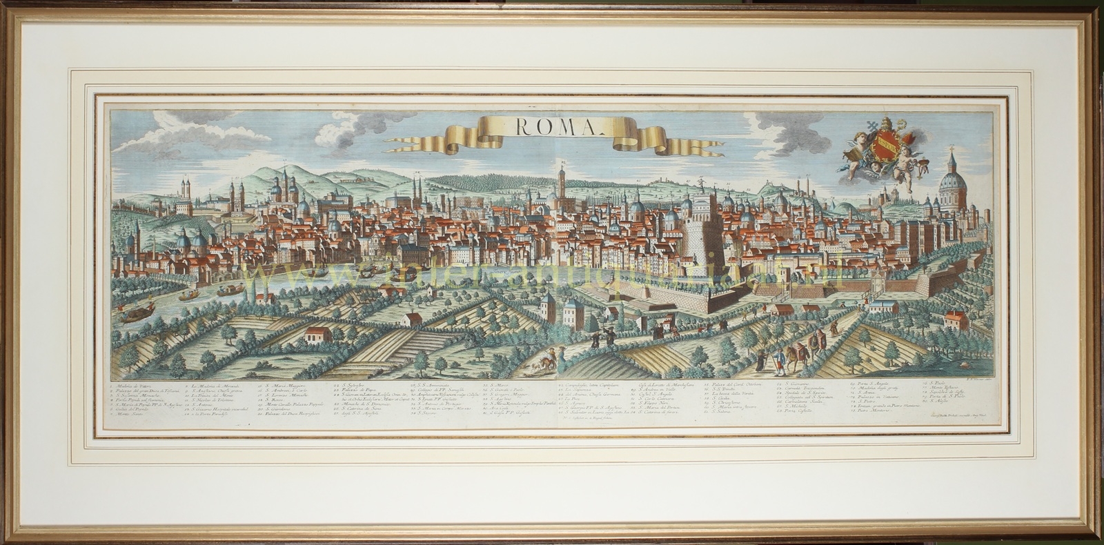 Rome - Johann Friedrich Probst after Friedrich Bernhard Werner, 1728 - Image 2