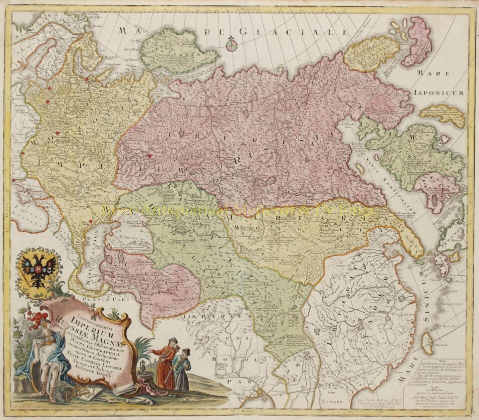 Russian Empire - Conrad Tobias Lotter, 1760