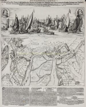nieuwsprent uit 1631 over de Slag op het Slaak