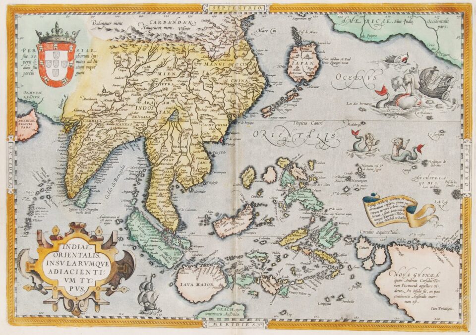 Southeast Asia map - Ortelius, 1587 - Image 2