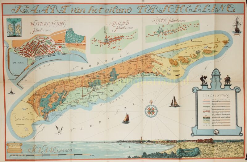 Terschelling - Van der Burgt + Ydo, ca. 1949