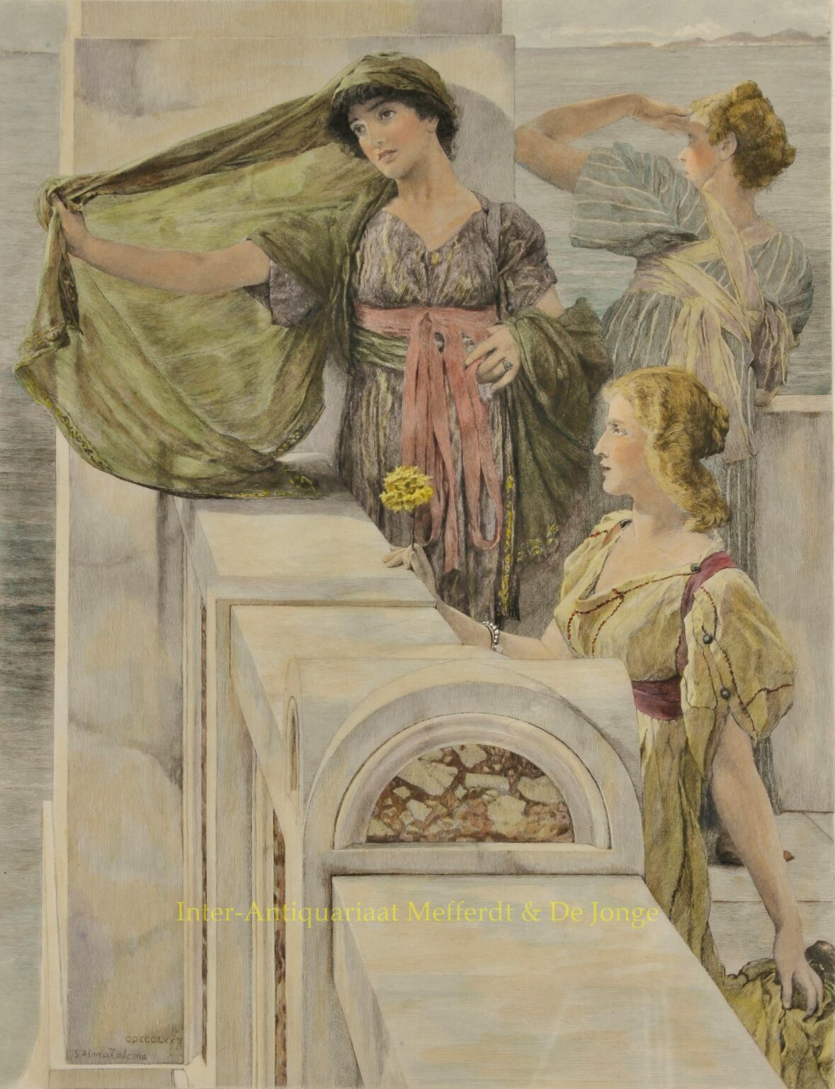 The Ever New Horizon - Lawrence Alma-Tadema, 1904 - Image 2