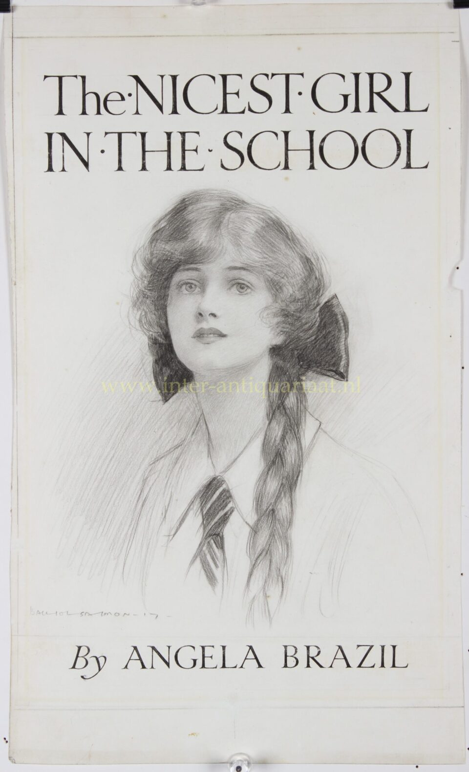The Nicest Girl in the School - Balliol Salmon for Angela Brazil, c. 1915 - Image 2