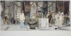 The Vintage Festival - Lawrence Alma-Tadema, 1873