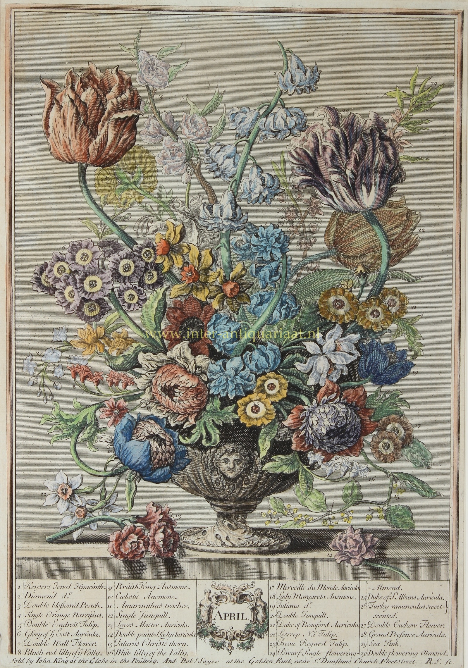 Twelve Months - after Pieter Casteels, ca. 1760-1770 - Image 5