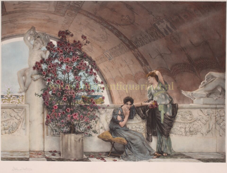 Unconcious Rivals - Sir Lawrence Alma-Tadema, 1893