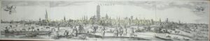 17th century view of Utrecht by Joost Cornelisz. Droochsloot, 1643