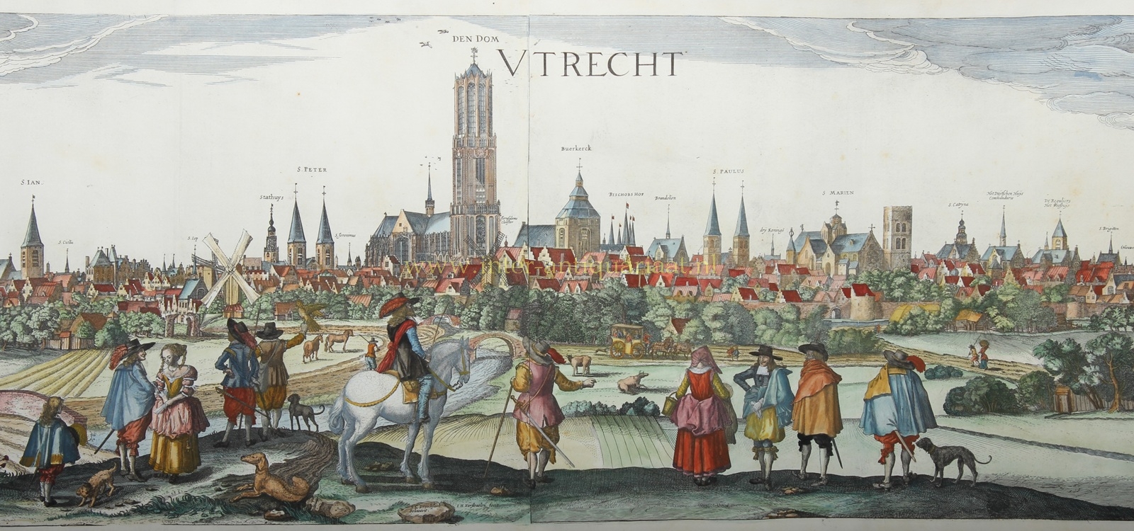 Utrecht - Hendrick Verstraelen after Joost Cornelisz. Droochsloot, 1642 - Image 5