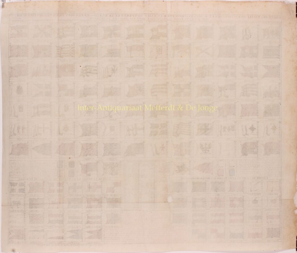 Flag chart - Henri Chatelain, 1720 - Image 2