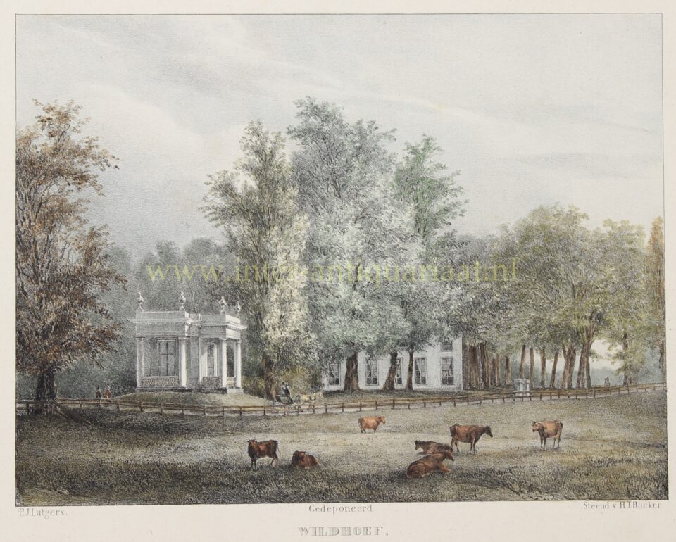 Uit den Bosch, Haarlem - Petrus Josephus Lutgers, 1837-1844