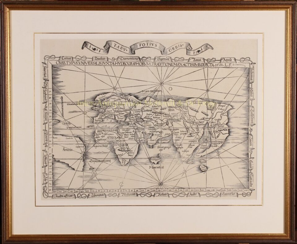 World antique map - Laurent Fries, 1535 - Image 2