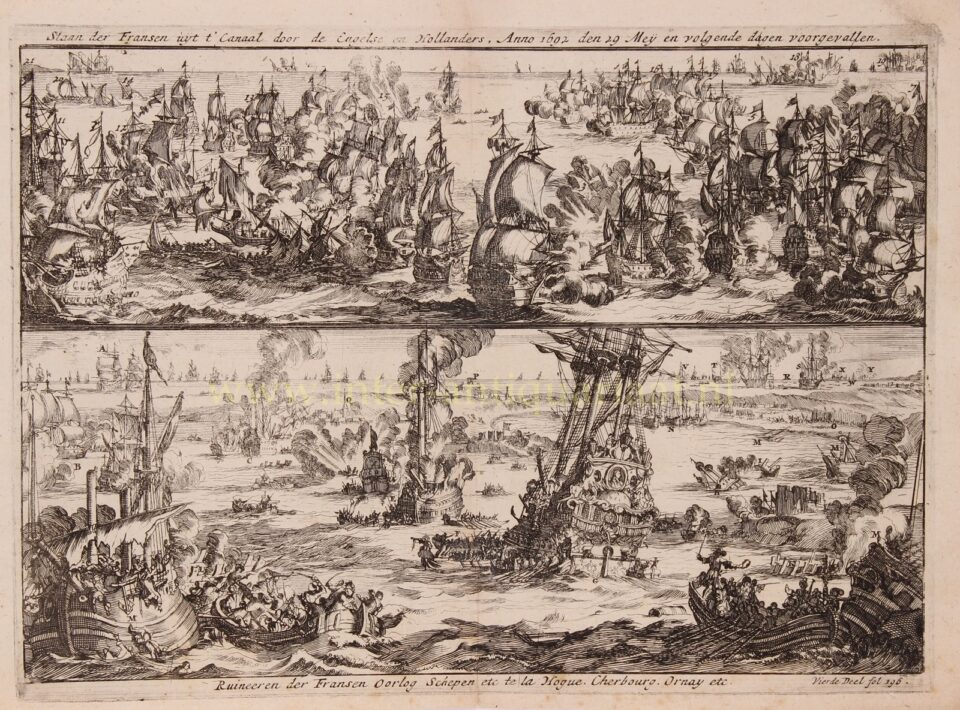 Zeeslagen bij Barfleur en La Hougue 1692