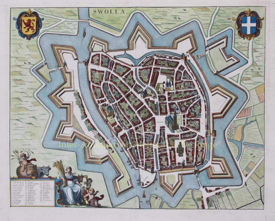 Zwolle - Joan Blaeu, 1649