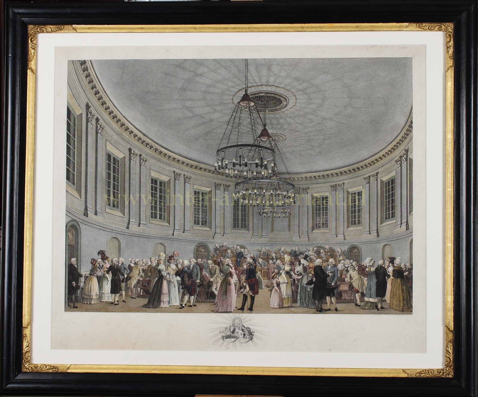 Concert hall Felix Meritis - Reinier Vinkeles, 1791 - Image 3