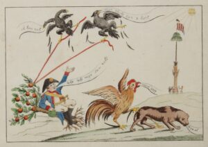 Satirical print Batavian Revolution - 1795