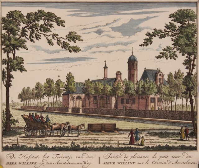 de Amstelveense weg in de 18e-eeuw