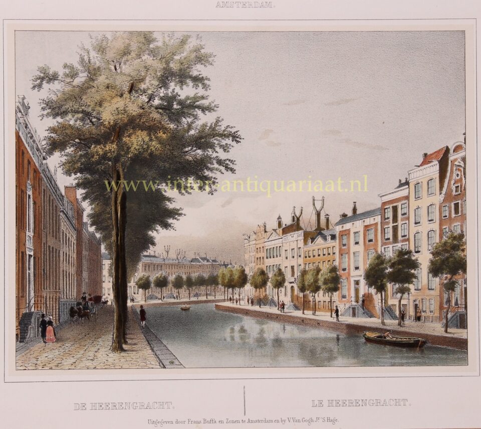 19e-eeuw Gouden Bocht Amsterdam