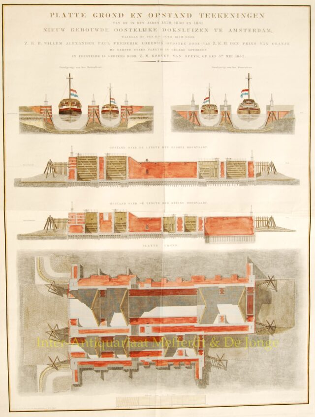 Oosterdoksluizen Amsterdam - 1832