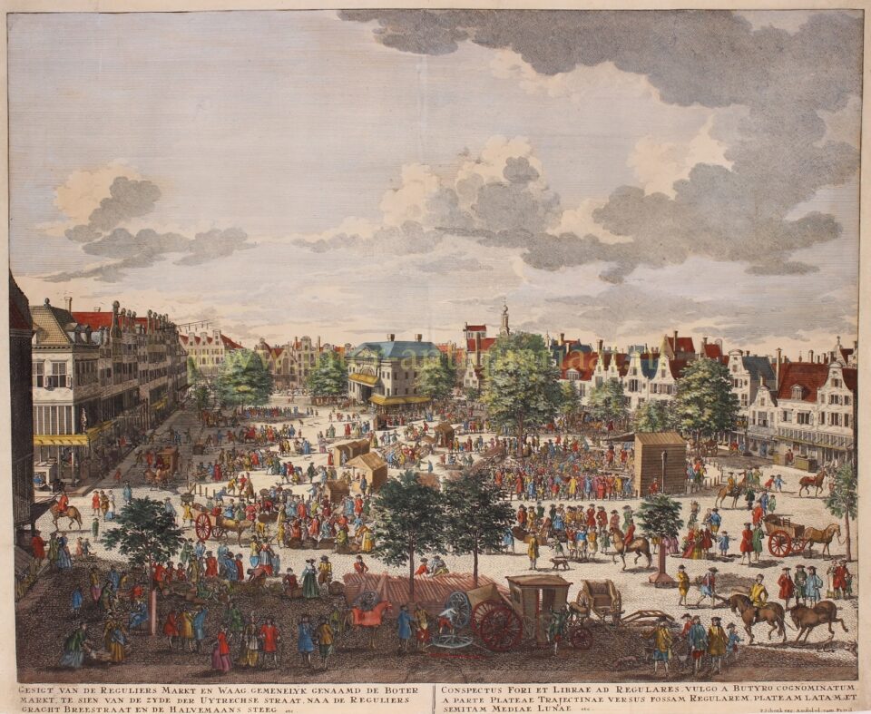 Rembrandtplein Amsterdam rond 1700