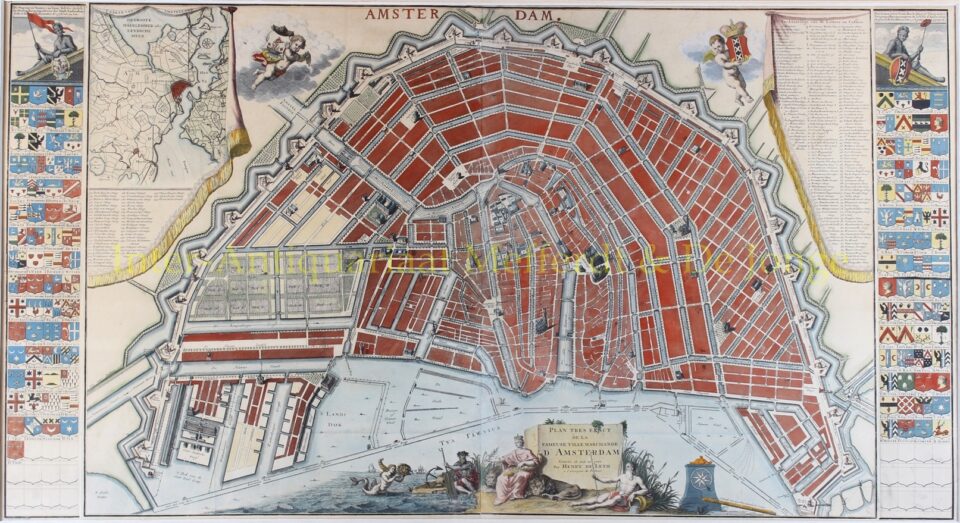 Amsterdam plattegrond - Hendrik de Leth