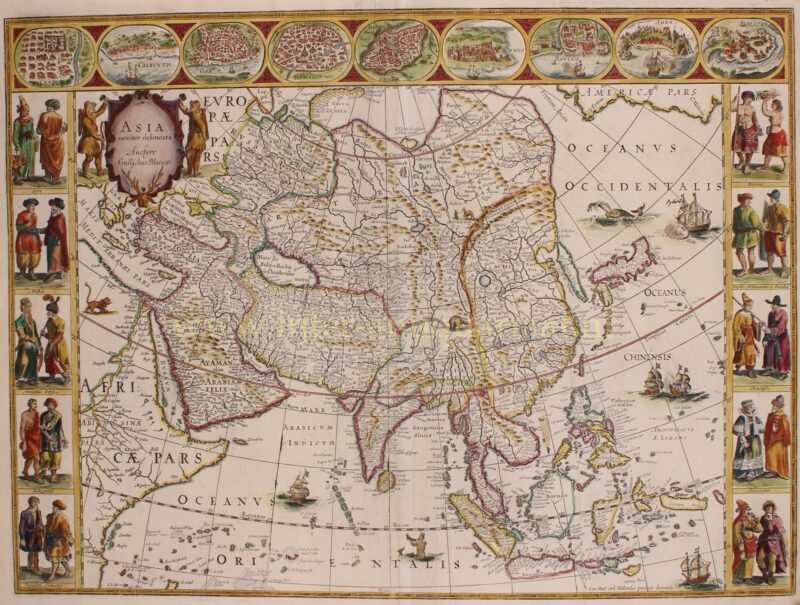 Asia – Willem Blaeu, 1621-1630
