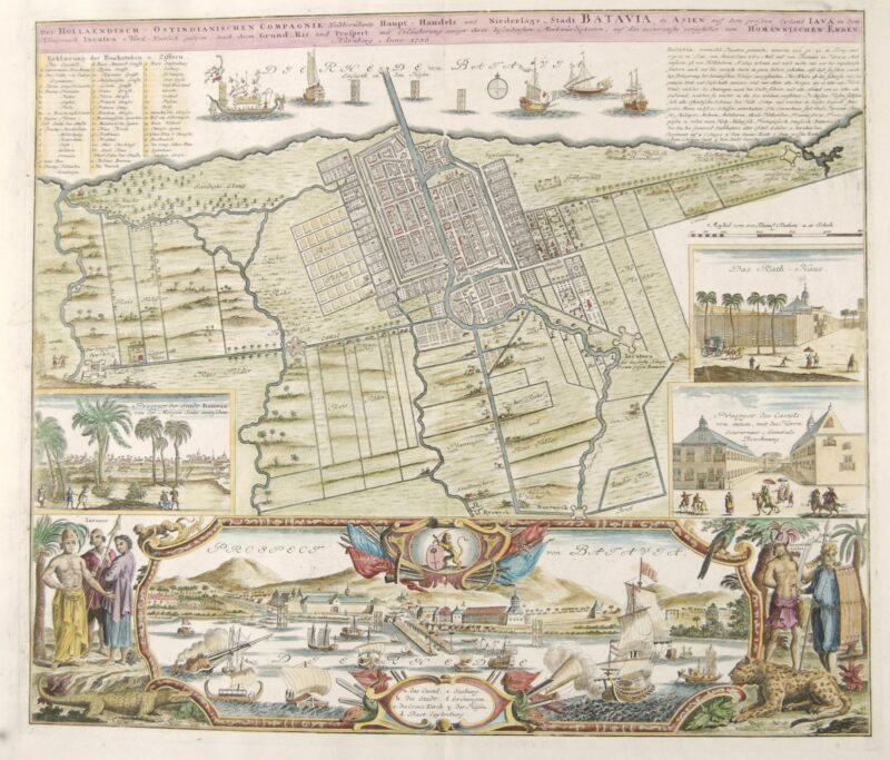 Batavia – Erven Homann, 1733