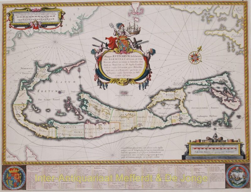 Bermuda – Willem Blaeu, ca. 1630
