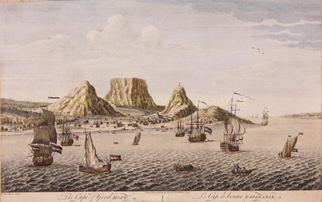 18th century view Cape of Good Hope