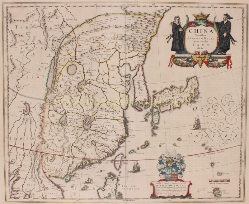 China – Willem Blaeu, 1642