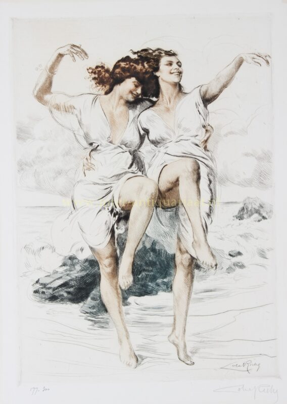 Femmes sautillent – Alméry Lobel-Riche, ca. 1920
