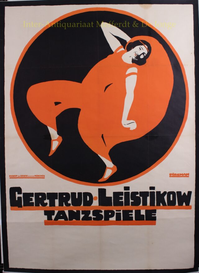 Art Deco dance poster - 1913