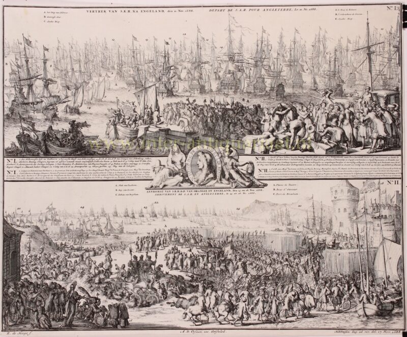Glorious Revolution – Romeijn de Hooghe, 1688