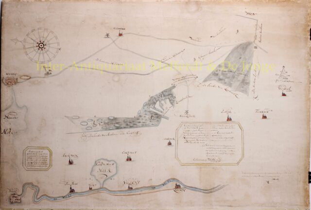 Manuscript kaart van Gooiland - naar Floris Jacobsz.