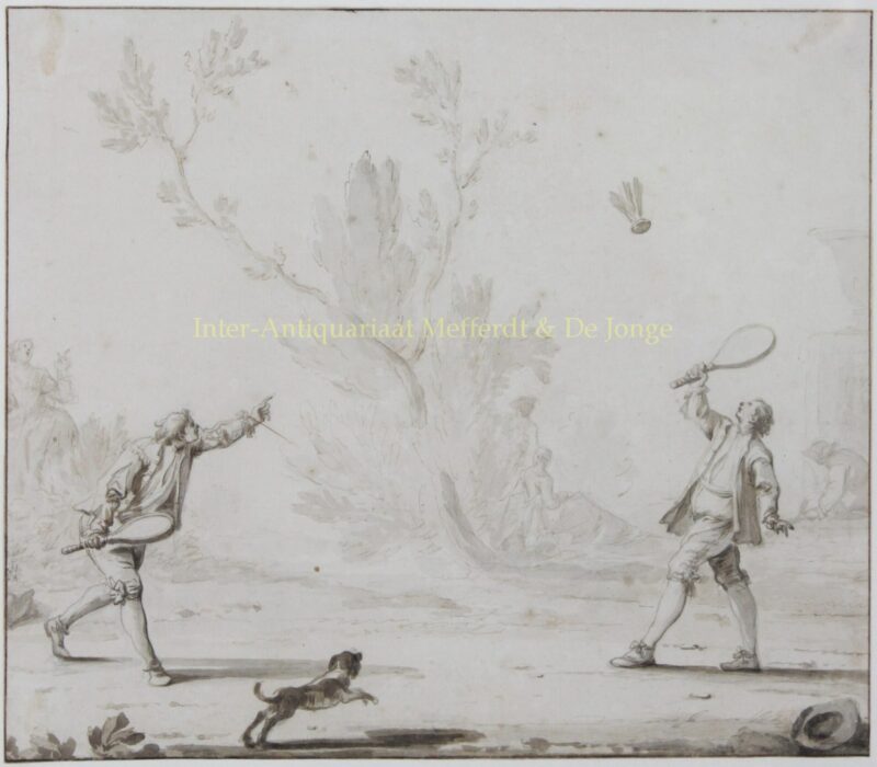 Het Pluimspel – Johan Hendrik Keller, 1743