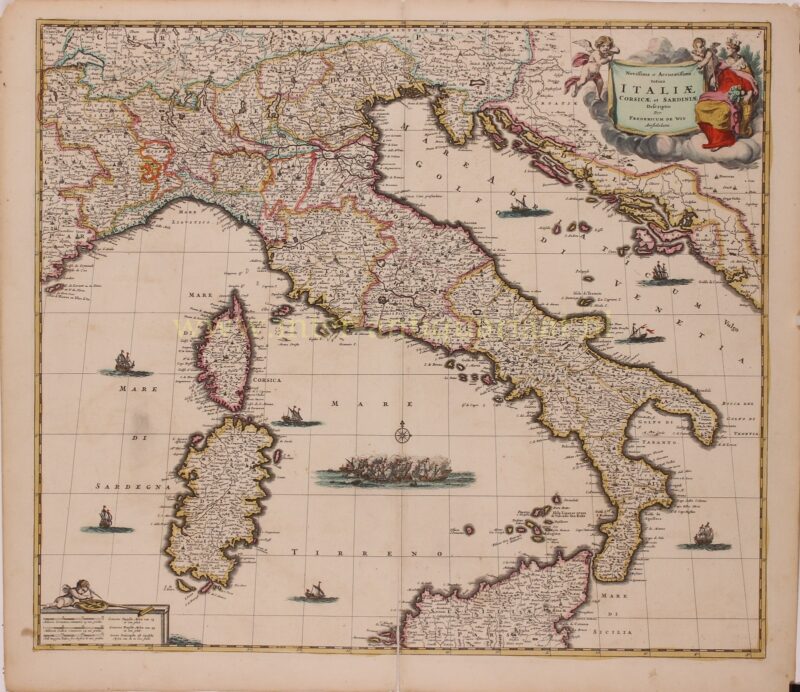 Italië – Frederick de Wit, 1680