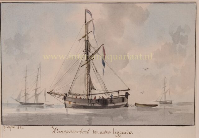 19de eeuwse Nederlandse kanonneerboot