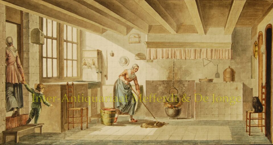 Keukeninterieur anno 1795