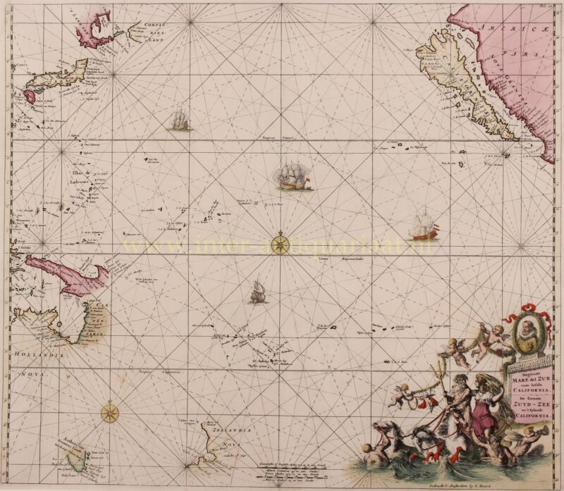 Stille Oceaan, Australië + Nieuw Zeeland – Frederick de Wit/Louis Renard, ca. 1715