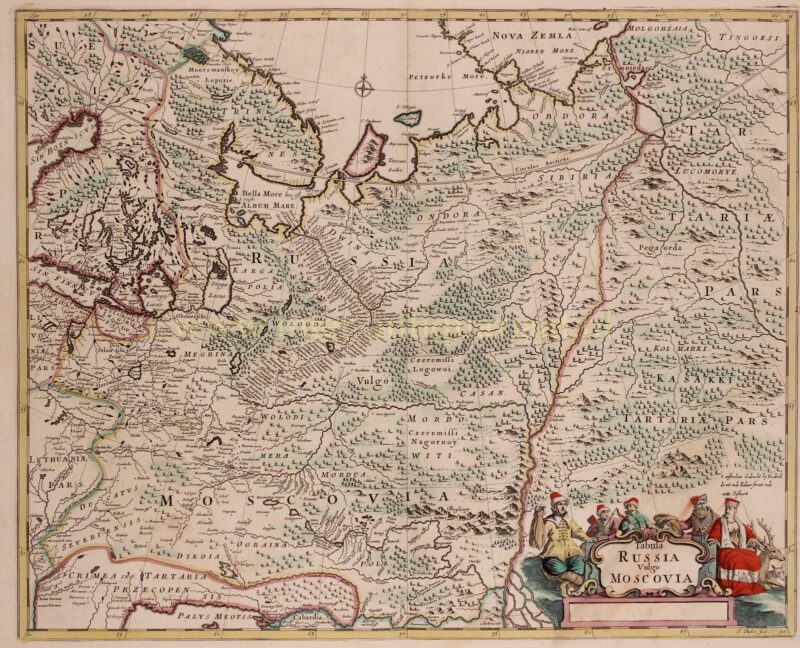 Rusland – Frederick de Wit, ca. 1680