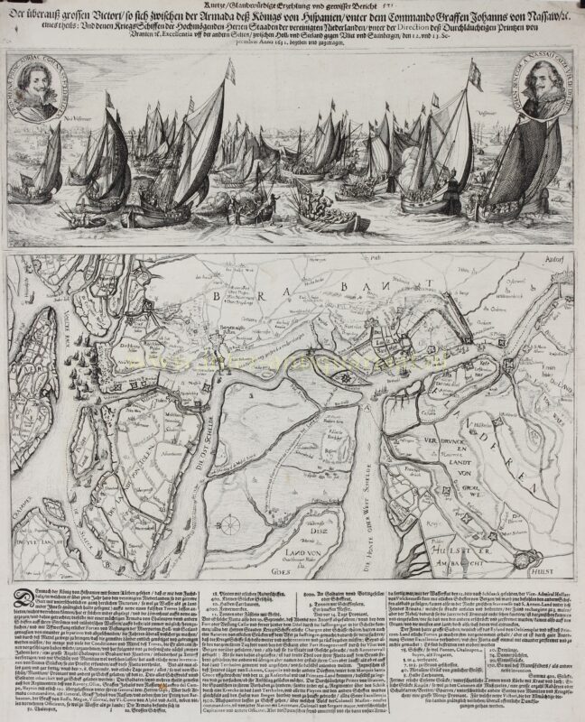 Slag op het Slaak – anoniem, 1631