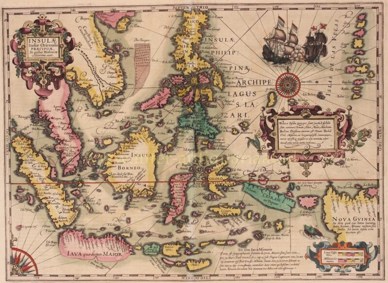 Zuid-Oost Azië – Mercator-Hondius, 1630
