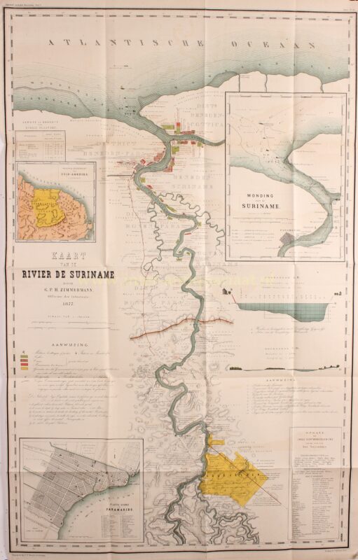 Suriname – C.F. Stemler, 1877
