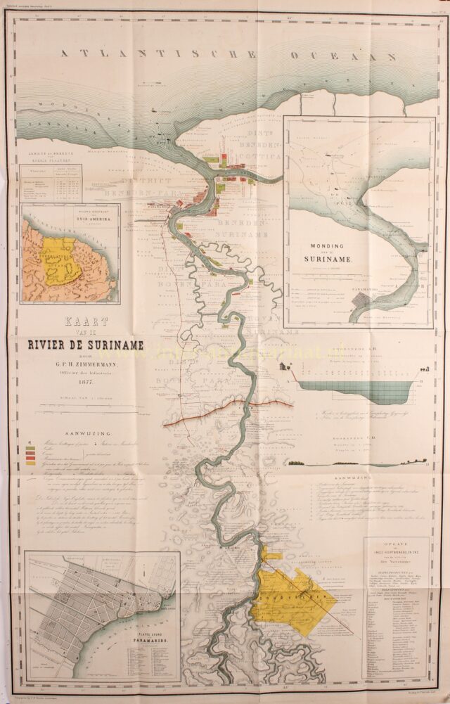 Suriname rivier 1877