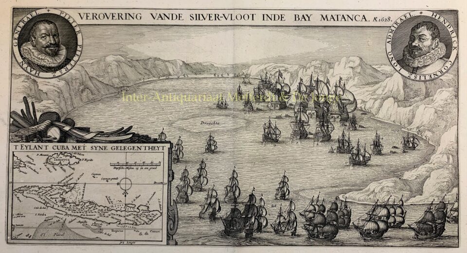 Verovering van de ZIlvervloot door Piet Hein in 1628