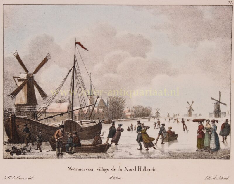 Wormerveer – Ambroise Jobard naar Otto von der Howen, 1825
